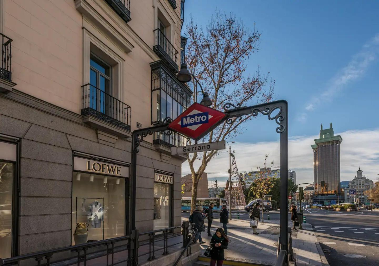 Barrio De Salamanca Milla De Oro Madrid Exterior foto